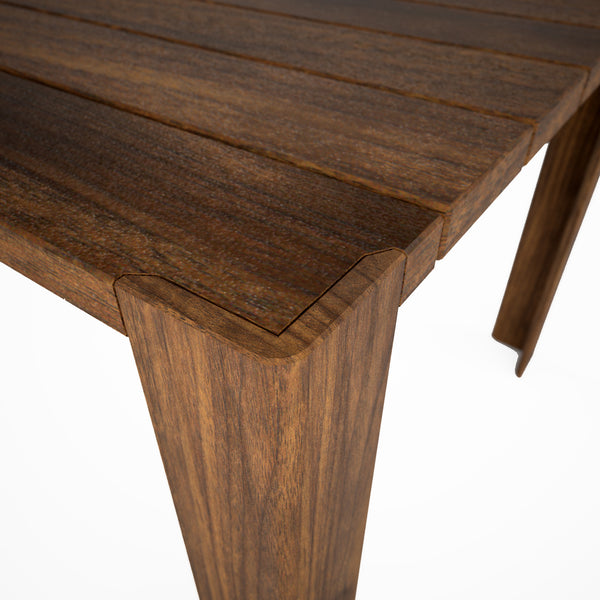 Larchmont Parsons Table L-shape leg