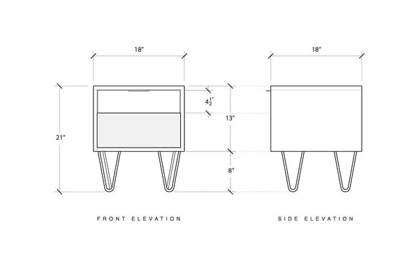 The Palms Side Table